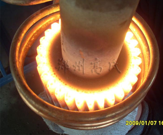 高频感应加热设备对花键轴淬火
