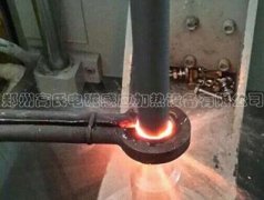 中频淬火设备对扭力杆进行淬火热处理